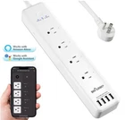 Bn-link 8 1 Smart Power Strip Wifi Outlets Surge Protector 4 Ac / Usb. Fixed Price $33.99.