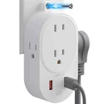 Multi Plug Outlet Extender With Usb Ports. Fixed Price $9.95.