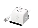 Rosewill RHSP-19002 Wireless Charging Station Surge Protector White. Fixed Price $15.00.