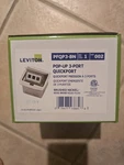 Leviton PFQP3-BN Pop-up 3-PORT Quickport Brushed Nickel Jack. Fixed Price $35.00.