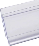 50 Pack Snap-in Shelf Label Strips For Gondola Shelves, Clear Plastic. Fixed Price $149.99.