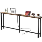 Grleaf 78" Sofa Table With Builtin Power Strip 2 Ac Outlets & Usb Ports 4.... Fixed Price $75.67.