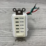 Intermatic Electronic Auto-off Timer 10/20/30/60 Minutes White EI210W. Fixed Price $21.97.