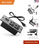 Convenient Conference Power Strip With Dual Outlets And Usb Ports - 6.5FT Cord. Fixed Price $24.69.