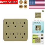 Gogreen Power 6-OUTLET Wall Tap Adapter Safe Charging Station For Home. Fixed Price $14.70.