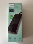 Philips 6-OUTLET Surge Protector Black 8 Feet Cord. Fixed Price $9.99.