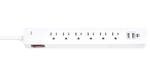 1PC Multicomp 'MP011031 Surge Protector, White, 6 Outlets, Nema 5-15R,. Fixed Price $36.44.