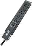 Tripp Lite TLP606SSTELB Feet Outlets 1440 Joules Surge Protector. Fixed Price $48.82.