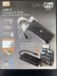 Ultrapro Elite Usb-c Multiport Hub With Power Pass-through, Black. Fixed Price $7.99.