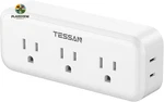 Multi Plug Outlet Splitter, Surge Protector Wall With 5 Ex. Fixed Price $39.35.