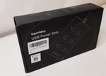 Superdanny Usb Power Strip Black - 6 Outlet + 4 9.8FT Cord. Fixed Price $15.00.