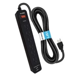 Digital Energy ENR11007 15FT 6-OUTLET 2-USB Surge Protector Black. Fixed Price $55.29.