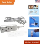 Outlet Surge Protector Power Strip,flat Pins SOCKET,3FT,6FT,9FT,15FT Bulb,t.... Fixed Price $14.99.