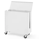 Extra Large Cable Management With Caster Wheels Adjustable Cord Hider Box.... Fixed Price $129.09.