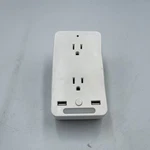 Intertek 00612 Surge Protector Wall 6-OUTLET White Dual Usb 5-VOLT Dc 3.1A 1875W. Fixed Price $8.99.