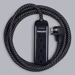 Philips Extension Cord With Surge Protection 8FT. Fixed Price $10.00.