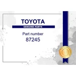 Genuine Toyota Rear Heater Water Outlet Hose - Multiple Part No. Set 87245. Fixed Price $63.92.