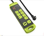 Monster Power Heavy Duty Strip Surge Protector, 8 Ac, 2 Usb-a, 15FT Black. Fixed Price $39.95.
