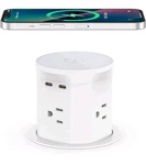 Pop Up For Countertop W/ 15W Wireless Charger 4 Outlets, 2 Usb-c Ports. Fixed Price $62.88.