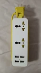 Travel Power Strip Surge Protector With 2 Universal Outlets 4 Usb Preowned 7.95. Fixed Price $7.95.