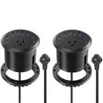 Jgstkcity 65W Usb-c Hidden Desktop Power Grommet 1 Ac OUTLET,8 Charging. Fixed Price $88.49.