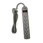 Electric Power Strip 6-OUTLET 3FT W/circuit Breaker Angle Plug. Fixed Price $17.21.