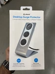Atomi Universal Fast Charging 2 Usb Desktop Charger Silver/white New. Fixed Price $45.00.