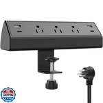 Jgstkcity Desk Clamp Power STRIP,40W Total Fast Charging Station,. Fixed Price $44.99.