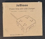 Jcblaon Surge Protector Power Strip, 8 Outlets With 4 Usb PORTS(2 C) White. Fixed Price $24.13.