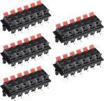 Uxcell 5PCS 12 Way Jack Socket Spring Push Release Connector Speaker Terminal St. Fixed Price $20.95.