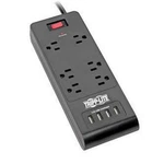 Eaton Tripp Lite 6-OUTLET Surge Protector TLP664USBB. Fixed Price $149.99.