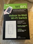 Woods 50050 White Indoor Wi-fi Outlet And Wireless Switch Programmable Timer. Fixed Price $15.00.