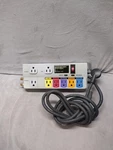 Monster Power Center PC700 Multi Colored Strip Surge Protector Model MP19. Fixed Price $12.48.
