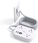 One Beat Cruise Ship Essentials,travel Power Strip With Usb C,flat Plug Extensio. Fixed Price $26.37.