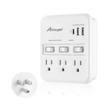 Alitayee Wall Outlet Extender Surge Protector, Usb Power Strips With Individu.... Fixed Price $26.07.