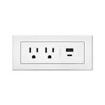 Legrand Wiremold RDZCWH10 Radiant Furniture Power Center With Usb, Recessed P.... Fixed Price $118.84.
