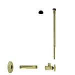 Westbrass D103K15-01 1/2" Ips" X 3/8" Od 15" Corrugated Riser Supply Line Kit. Fixed Price $49.95.