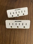 Lot Of 2 Maximm Multi Plug Outlet Splitter Surge Protector Wall. Fixed Price $15.00.