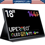 Uperfect 18.0" 144HZ 2560*1600 Ips Lcd Monitor 2K Hdr 2*USB Hdmi Input Speaker. Fixed Price $89.99.