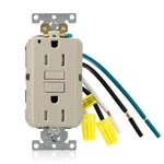 15 Leviton Smartlockpro Tamper-resistant Gfci Outlet, Ivory, Heavy Duty. Fixed Price $54.02.
