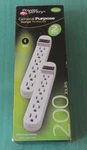 Power Sentry General Purpose Surge Protector - Pack 6 Outlets 200 Joules. Fixed Price $19.99.