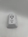 Addtam AD45C Surge Protector Extender Night Light 5-OUTLET Usb White. Fixed Price $14.99.