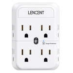 Lencent 2 Prong Power Strip, 3 Outlet Adapter, Surge Protector, Po.... Fixed Price $34.25.