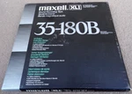 Maxell Xli 35-180B 1/4" 10.5" Metal Reel To Tape Open Box Vintage Mij. Fixed Price $75.00.