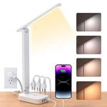 One Beat Led Small Desk Lamp Power Strip + 3 Outlet 2C2A, White. Fixed Price $28.88.