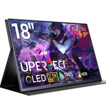 Uperfect 18" 2K Qhd 144HZ Portable Monitor Hdr Type 100% Srgb Second Screen. Fixed Price $89.99.