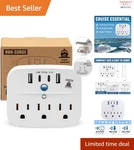 Ultimate Cruise Power Strip: Foldable, 7 Device Charging (2 Usb-c, Non-surge). Fixed Price $35.91.