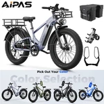 Aipas M2 26" Fat Tire 1800W Electric 48V 17.5AH Mountain Ebike Adults 36MPH. Fixed Price $979.00.