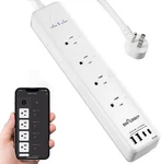 Bn-link Smart Wifi Power Strip With Surge Protector 4 Outlet Usb 5FT. Fixed Price $28.99.
