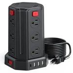 Power Strip Surge Protector, 10 Ft Extension Cord With 12 Ac Multiple Outlets.... Fixed Price $46.60.